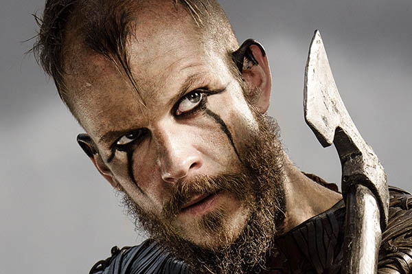 maquillaje floki vikings serie