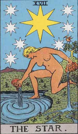 la estrella tarot