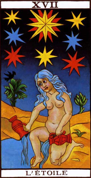 la estrella tarot