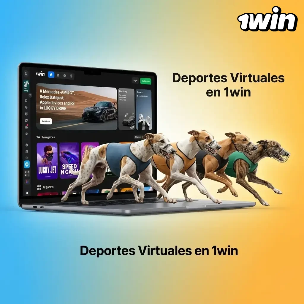 Deportes virtuales en 1win: fútbol, básquetbol, tenis, carreras de caballos y perros disponibles 24/7